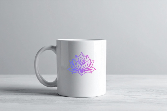 Lotus Line Set Font PNG with transparent background - Preview 5