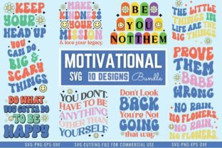 Motivational Quotes SVG Bundle Graphic by Styled Stock Mock · Creative ...