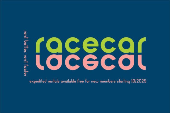 Ordenado Font PNG with transparent background - Preview 1