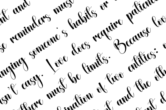 Pinky Promise Font PNG with transparent background - Preview 2