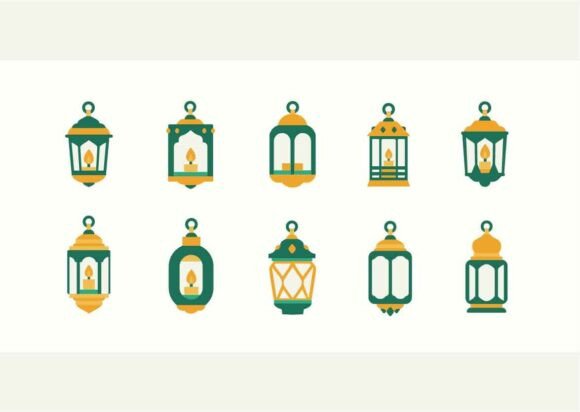Islamic Lantern Set, Arabic Lamps