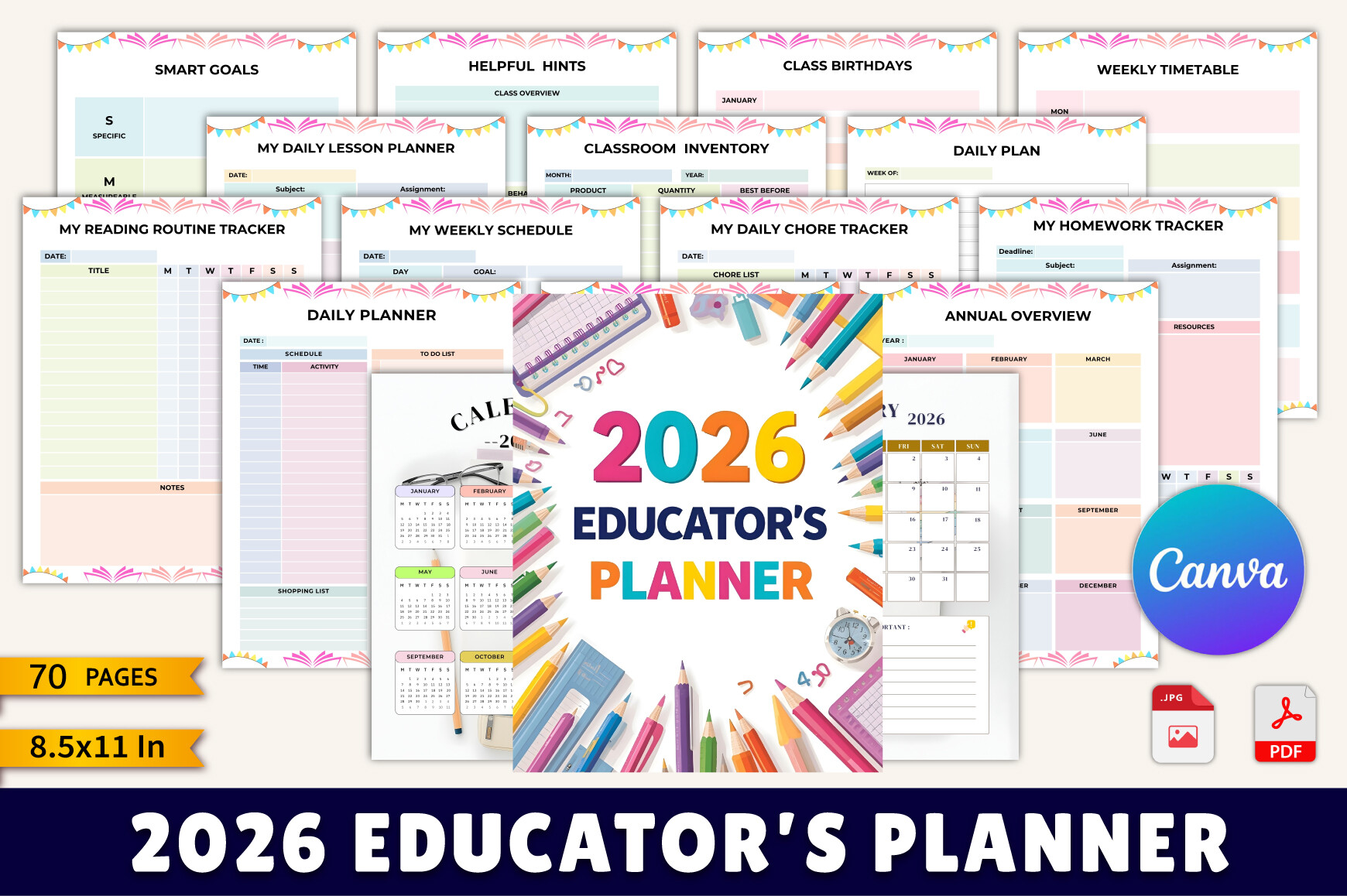 2026 Educator’s Planner