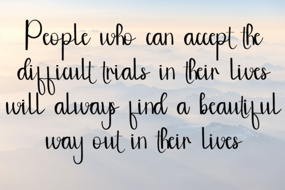 Background Signature Font - Preview 3
