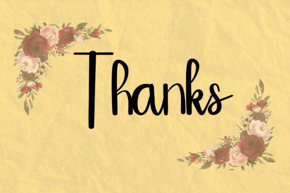 Background Signature Font - Preview 4