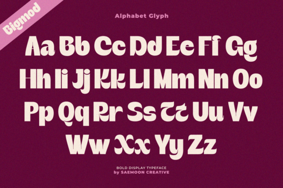 Bigmod Font - Preview 3