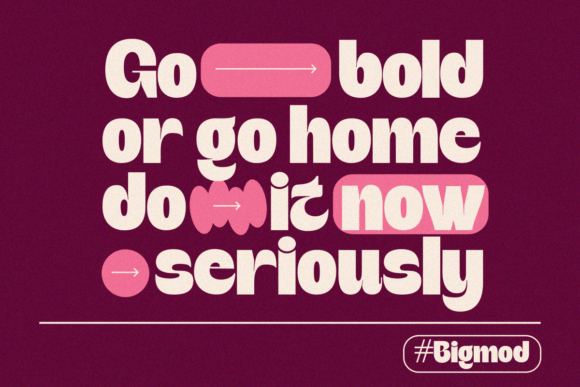 Bigmod Font - Preview 6