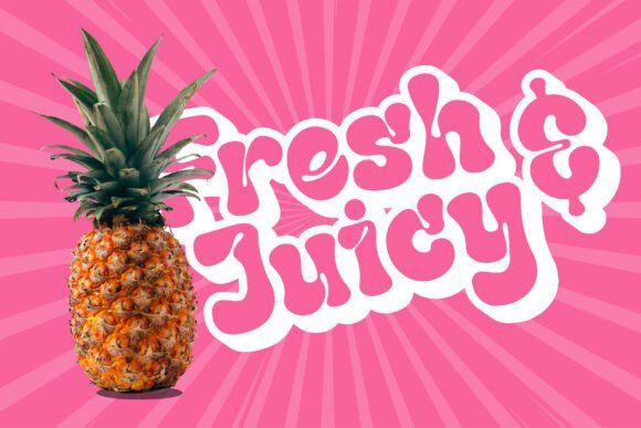 Bisma Groovy Font - Preview 1