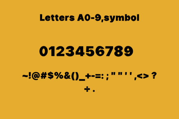 Blocksy Font - Preview 6