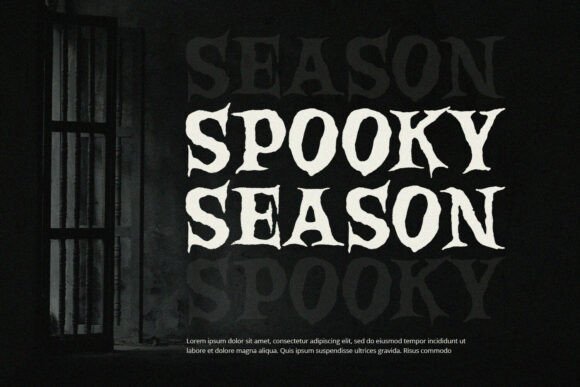 Broken Willow Font - Preview 4