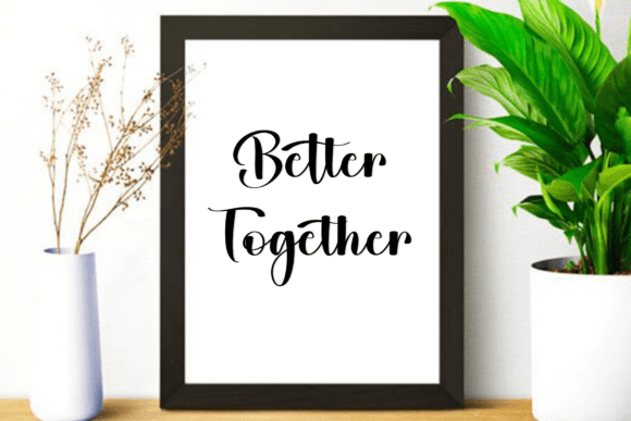 Butter Shine Font - Preview 3
