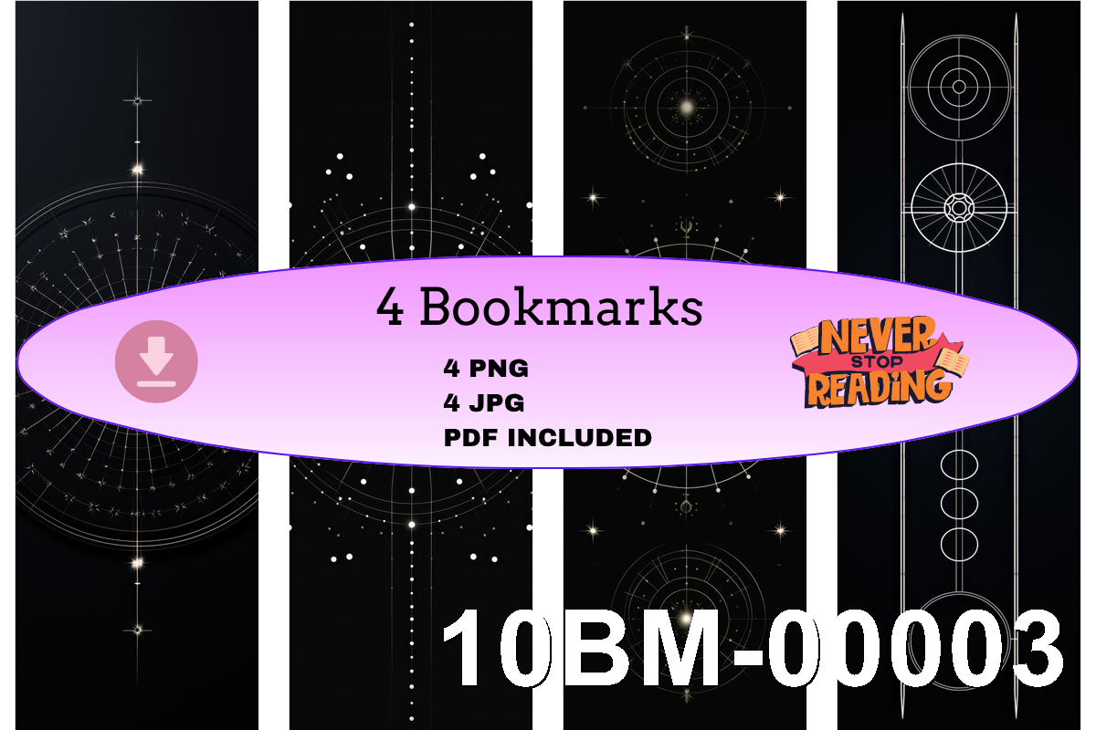 Celestial Alignment Bookmark Set