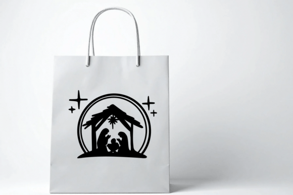 Christmas Nativity Scene Font - Preview 5