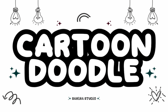 Doodle Letters Font - Preview 1