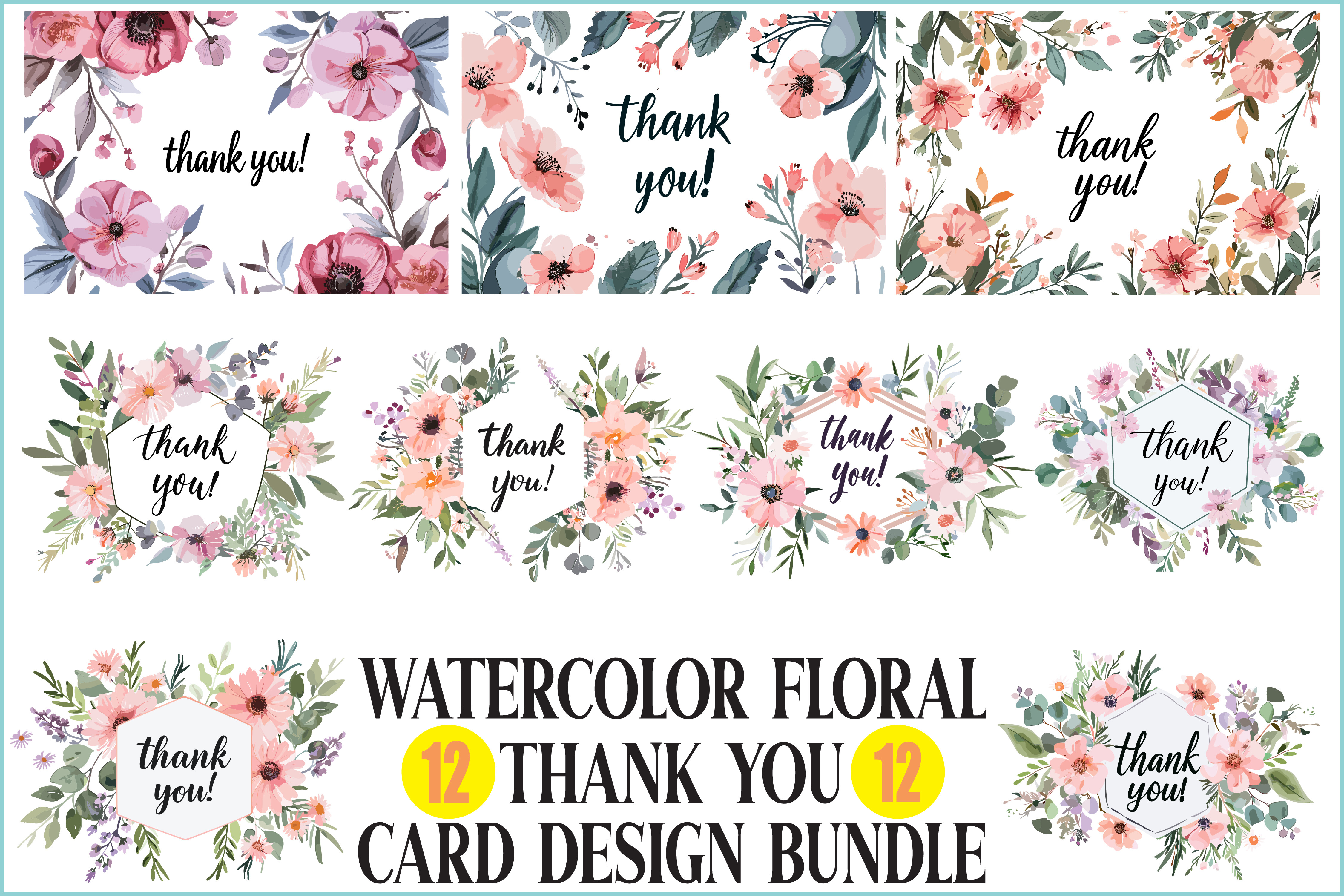 Elegant Floral Greeting Bundle