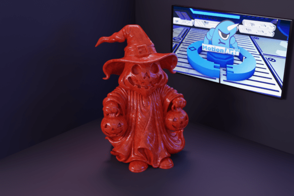 Cute Halloween Cupcake Cat Party 3D Printable Figurine STL - Image 17