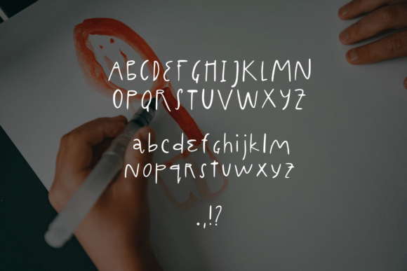 Funny Marker Font - Preview 2