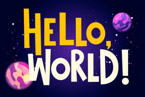 High Star Font PNG with transparent background - Preview 2