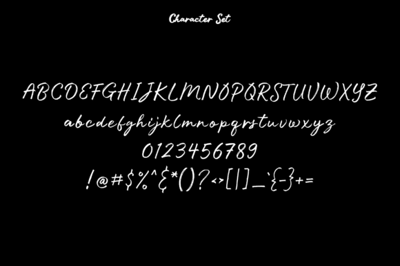 Looms Script Font PNG with transparent background - Preview 6