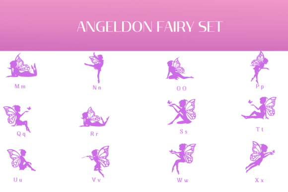 Angeldon Fairy Set Font - Preview 2
