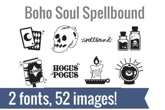Boho Soul Dingbats Font - Preview 1
