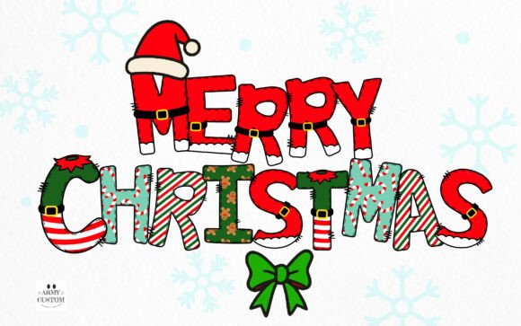 Christmas Bundle Font - Preview 1