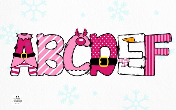 Christmas Bundle Font - Preview 1