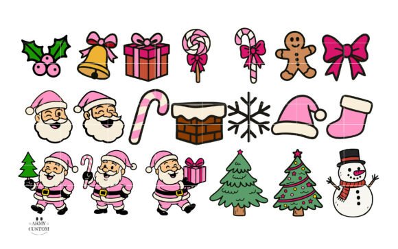 Christmas Bundle Font - Preview 2
