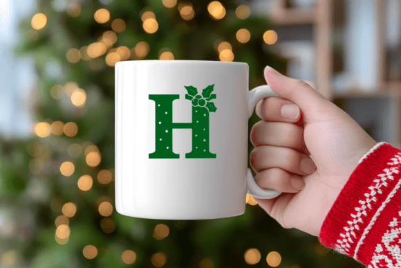 Christmas Holly Font - Preview 2