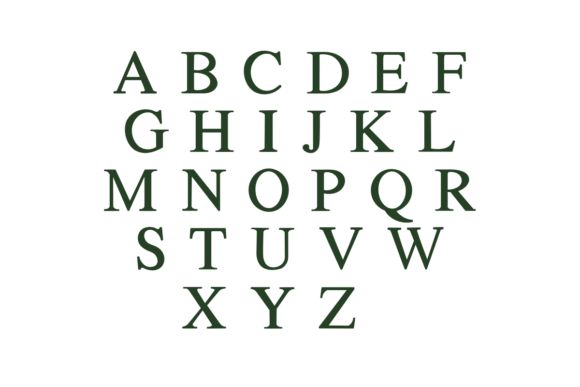 Christmas Holly Font - Preview 2