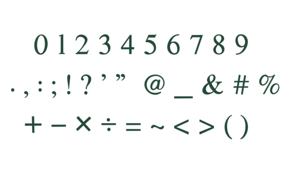 Christmas Holly Font - Preview 3