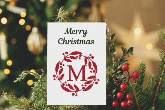 Christmas Holly Font - Preview 5