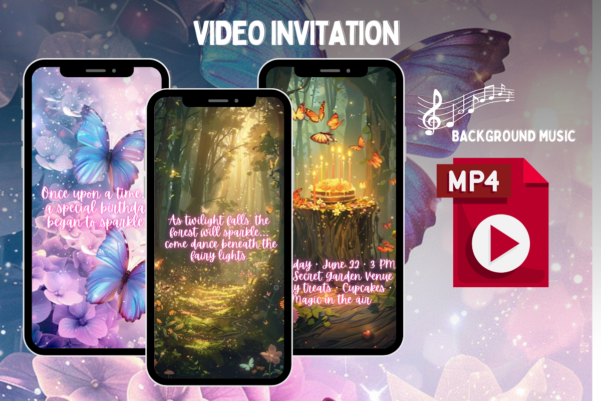 Fairy Invitation Video
