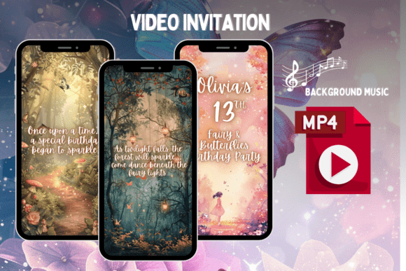 Fairy Invitation Video