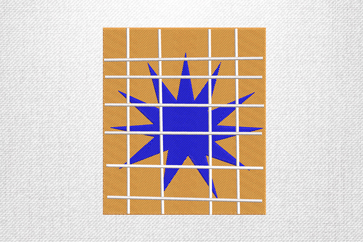 Geometric Star Grid