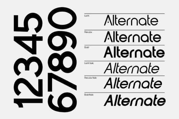 Gued Font PNG with transparent background - Preview 2