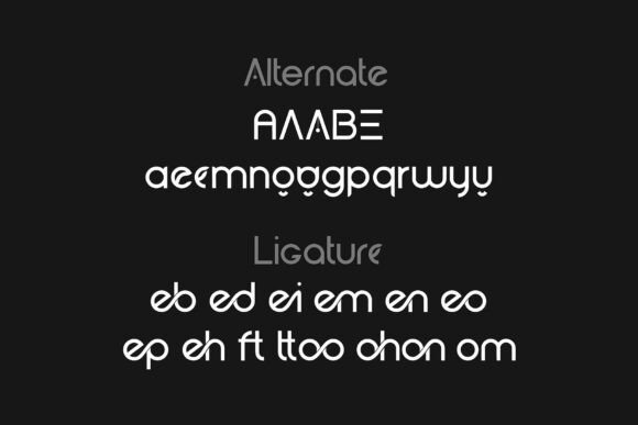 Gued Font PNG with transparent background - Preview 3