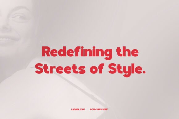 Lathifa Font PNG with transparent background - Preview 6