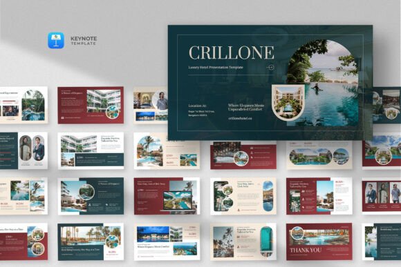 Luxury Hotel Keynote Template