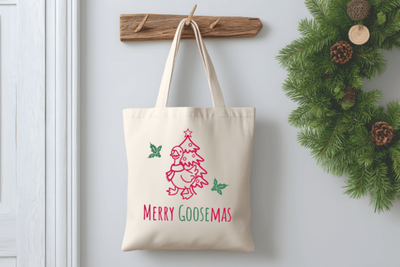 Merry Goosemas Font PNG with transparent background - Preview 6
