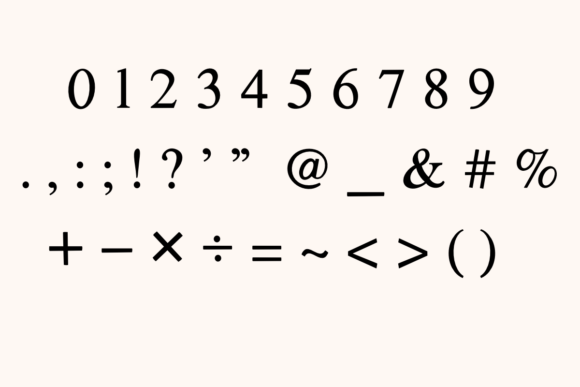 Moon Flower Magic Font PNG with transparent background - Preview 3