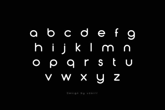 Neotura Rounded Font PNG with transparent background - Preview 2