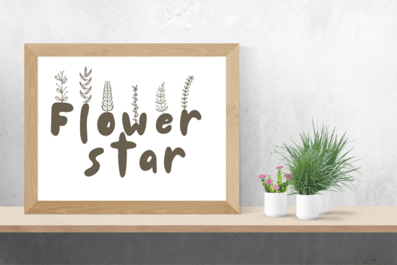 Petaline Dingbat Font PNG with transparent background - Preview 3
