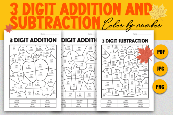 3 Digit Addition and Subtraction
