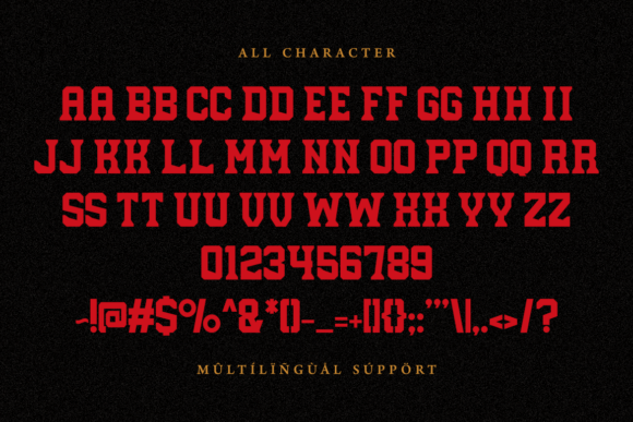 Athletic Division Font - Preview 1
