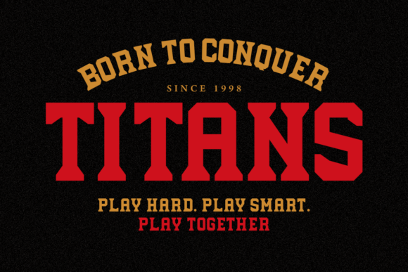 Athletic Division Font - Preview 4