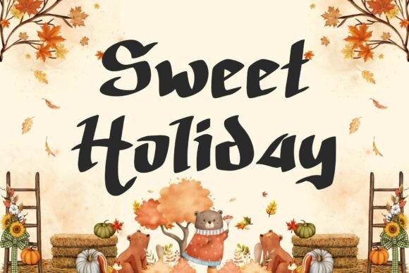 Autumn History Font - Preview 3