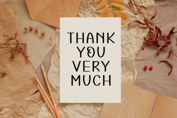 Autumn Season Font - Preview 4