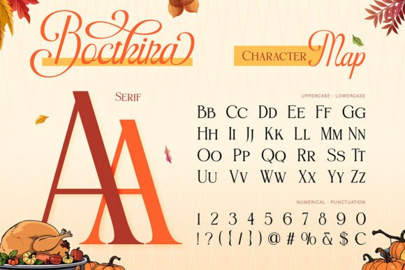 Bocthira Majesthique Font PNG with transparent background - Preview 1