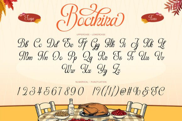 Bocthira Majesthique Font PNG with transparent background - Preview 6
