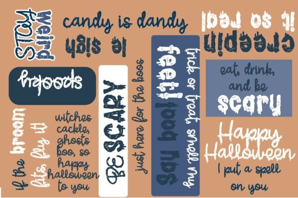 Brain Ooze Duo Font - Preview 1